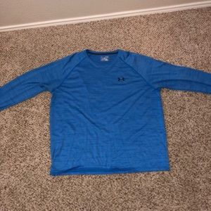 Blue Under Armour long sleeve shirt
